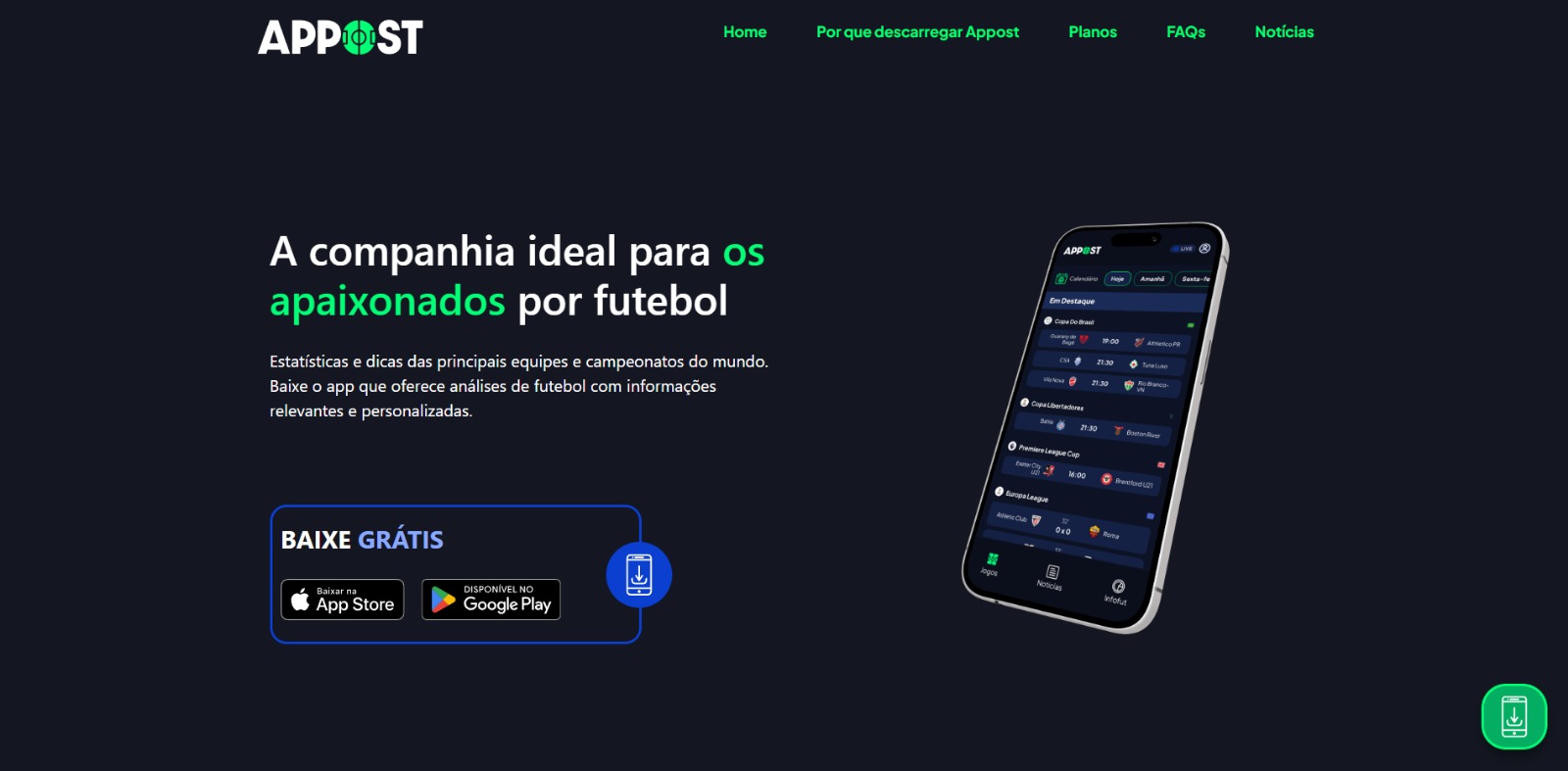 captura de pantalla appost.com.br