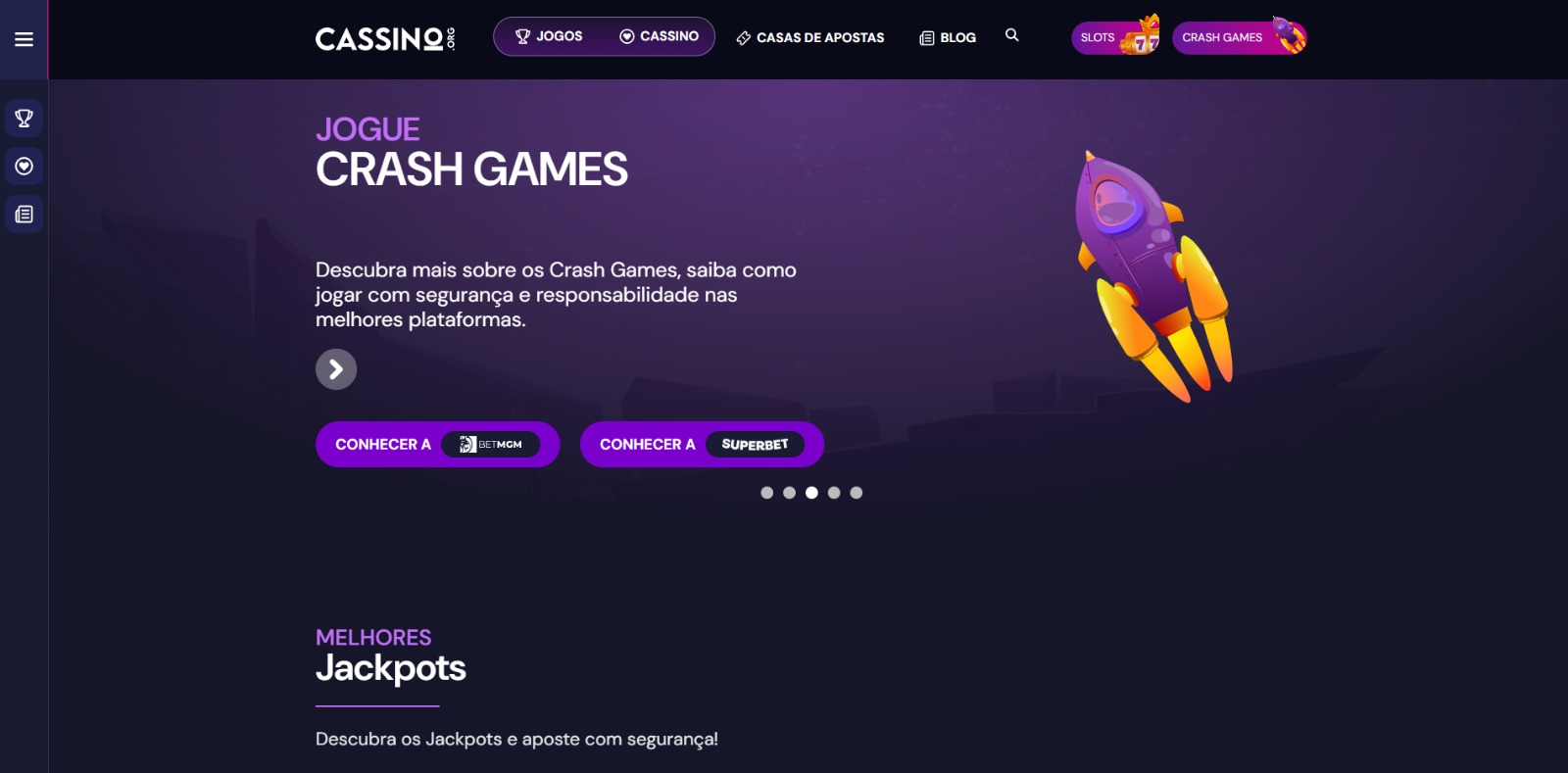 captura de pantalla cassino.org